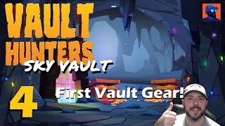 First Vault Gear... THE MINOTAUR! - Minecraft Vault Hunters 1.18 - Solo Sky Vault - Episode 4