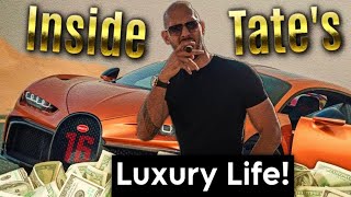 Inside Andrew Tate’s Million-Dollar Lifestyle Cars, Mansions, and More