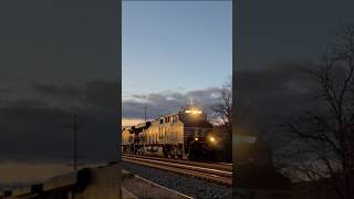 NS 8167 ES44AC leads NS 28X with A SAAHC Hornshow at south Plainfield,NJ!