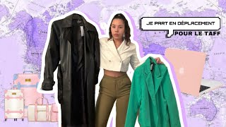 JE PRÉPARE MA VALISE POUR PARTIR EN SÉMINAIRE (Idées de tenue classe, blazer, tailleur, trench…)