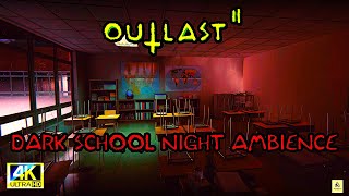 "Outlast 2 Dark School Night Ambience | Eerie Horror Atmosphere for Sleep & Study"