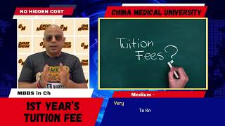 China Medical University MBBS Fees & Scholarships 2024