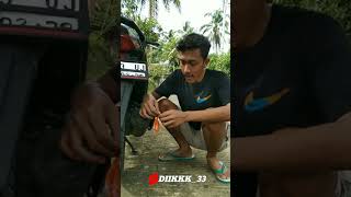 niup balon dengan motor #diikkk_33