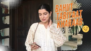 Bechara silk 🛍️leine gayee kuch our liya 🤦‍♀️ Tabiyaat Kharaab 😔 Vlog 423