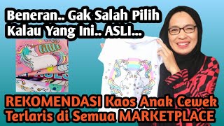 Rekomendasi Kaos Anak Cewek Termurah - Kaos Terlaris Di Semua MARKETPLACE