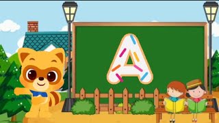 Letter A song | A for apple | preschool learning | kids education | alphabets | little learners