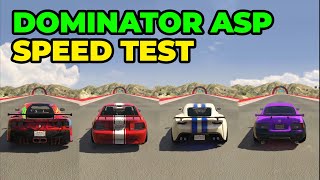 Dominator ASP Vs Pariah Vs Caliclo GTF Vs Itali GTO - Speed Test - GTA 5 Online