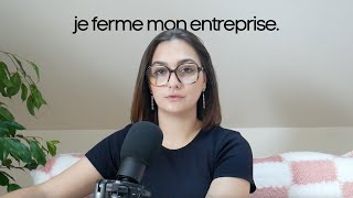 PODCAST : JE FERME MON ENTREPRISE