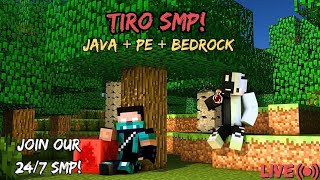 Minecraft live java+pe live | multiplayer | bedrock live | lavkeshplayz