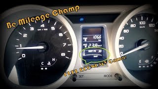 FUEL ECONOMY Gauge in Odo Meter | Driving Best Practices | Be mileage champ | PKTalks