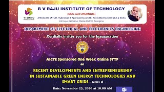 BVRITN || STTP-D || RES GRID INTEGRATIN AND SMART GRID || DAY-1