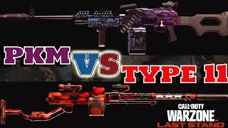 What's the LONG RANGE META? PKM vs Type 11 in Warzone