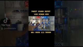 Paket usaha depot air minum isi ulang BIO #usaharumahan #depotairminum #viral #viralvideo