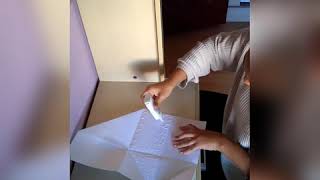 Como fazer um envelope de origami