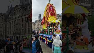 Ratha Yatra (Chariot parade) #holland #amsterdam #hindu #krishna #iskon