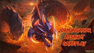 Smite: Assault Gameplay with Jormungandr-Somehow I ended up with 10kills xD