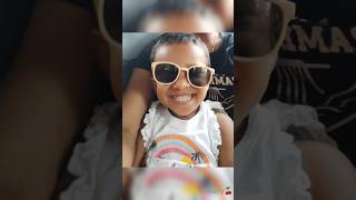 എങ്ങനെയുണ്ട് എന്റെ പുതിയ സ്റ്റൈൽ 😎 || #shorts #ytshorts #cute #baby #babygirl #cooling #glass