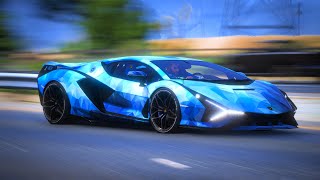 GTA 5 | Lamborghini Sian | Steering Wheel Gameplay | GTA V Steering Wheel Gameplay #gta5  #gtav