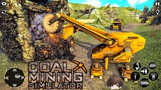 Coal Mining Simulator Gameplay - Excavator Sim Game Android iOS APK