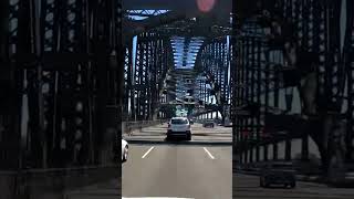 Como é passar pela Harbour Bridge #shortsvideo #shorts #australia #brasileirosnoexterior #roadtrip