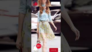 latest Skirt Designs Ideas 2022 🌸|| Skirt with Top #shorts