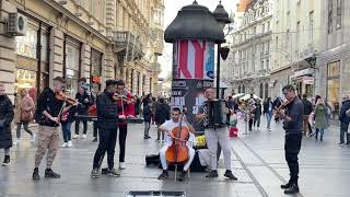 4K Street performance in Belgrade Serbia. #belgradeserbia #europe #indianineurope #streetperfomance