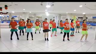 DJ Huang Mo Mei Gui (荒漠玫瑰) Line Dance - Demo By D'Sisters & Friends LDG @pennytanml