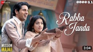 Rabba Janda- Mission Majnu|| Siddharth Malhotra, Rashmika|| 💔💔💔#bollywood