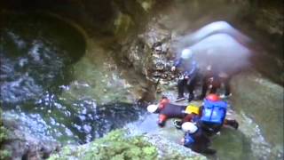 canyoning jura, h2o  canyon