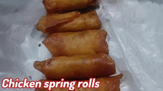 Chicken spring roll Make and Freeze Ramadan recipes, new recipes 2024by sara