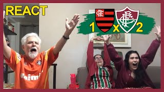 FAMÍLIA TRICOLOR REAGE À 1 FLAMENGO X 2 FLUMINENSE - CAMPEONATO BRASILEIRO 2022