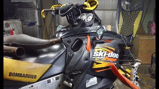 Ski-Doo Mxz 600 pipe/expansion chamber dent repair