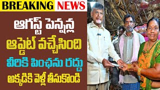 ఆగస్ట్ నెల NTR పెన్షన్ అప్డేట్||Ap NTR pension update of August 2024