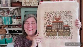 Flosstube #126 - Nine Framed Pieces, a Big Finish, an Antique Sampler!