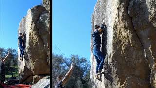 By The Way 6a+ Tırmanıcı:Erman Aydın Bafa Gölü Bouldering Kısa Kaya Tırmanışı Kapıkırı Köyü Climbing