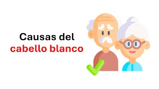 La causa del pelo blanco y las canas