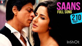 Saans Song | Jab Tak Hai Jaan | Shah Rukh Khan, Katrina Kaif | A R Rahman, Gulzar | Shreya, Mohit