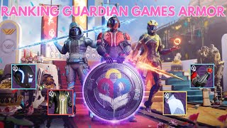 Ranking Every Single Guardian Games Armor Set On Each Class | Destiny 2