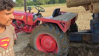 Mahindra 575 With Mahindra 475 Full Load Troli Ke Sath #mahindra #tractor #tractorvideo #trending