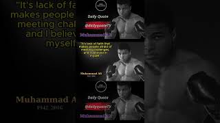 Muhammad Ali's 7 Inspirational Quotes Part 2. #shorts #quotes #inspiration #muhammadali  #motivation