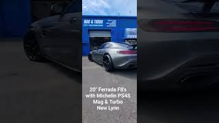 Mercedes Benz AMG GTS - 20" Ferrada FR8 - Mag & Turbo New Lynn #mercedesbenz #amg #amggts #ferrada