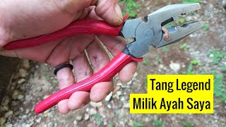 Review Tang Model Lama, DIAMOND Asli Gagang Merah 7 Inch