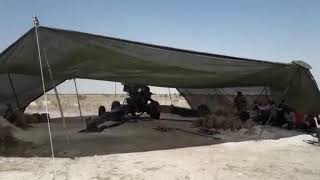 Disparos con CITER de 155mm - Ejército Argentino