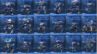 Unlocking all Fierté mech arena skin - Mech Arena