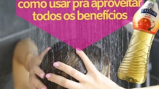 USEI ISSO RECUPEREI AS PONTAS RESSECADAS DEVOLVE MACIEZ EXTREMA E BRILHO - FAÇA FÁCIL