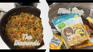 Mini Vlog: Cooking Meatless and Grocery Shopping at Aldi and Kroger for Meatless Finds