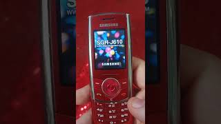 Ретро телефон Samsung SGH-J610 (2007)