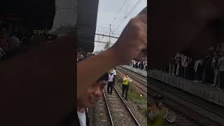 Kehebohan di Stasiun Ancol 10 Februari 2024.