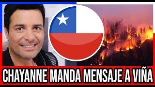 Chayanne Manda EMOTIVO Mensaje a Viña del Mar 🇨🇱 #Chile #Valparaiso #ViñaDelMar #BioBio #Santiago