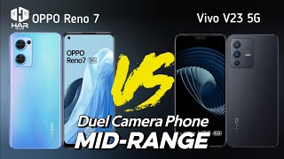 OPPO RENO 7 VS VIVO V23 5G - ADU SPESIFIKASI LENGKAP 🔥🔥